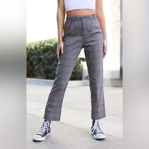 Brandy Melville Tilden Checkered Pants